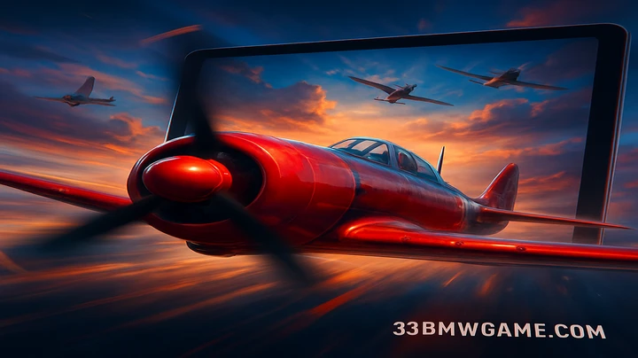 33bmw এভিয়েটর বাড়তে থাকা মাল্টিপ্লায়ার দৃশ্য